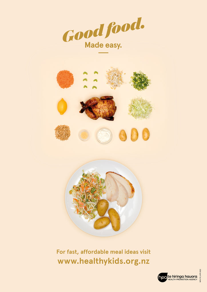 Good Food Poster – Chicken and Vegetables (PDF only)