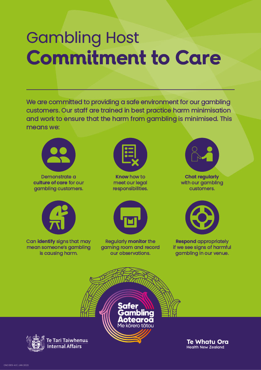 Commitment to Care poster (A3 Size)